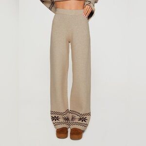 Princess Polly Anok Star Sweater Pants